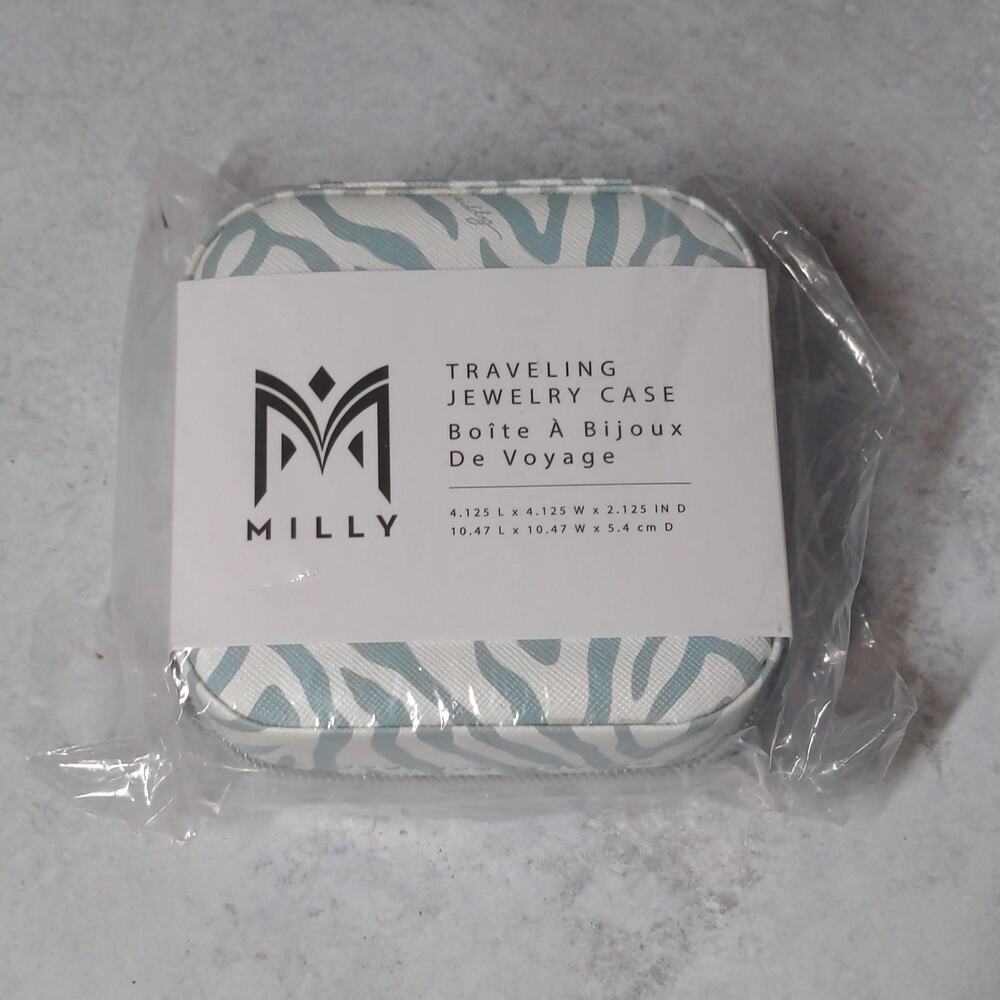 Milly Animal Print Traveling Jewelry Case - NWT